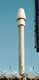 Clearnet GPS antenna, Glidden Rd Microcell monopole, Saanichton