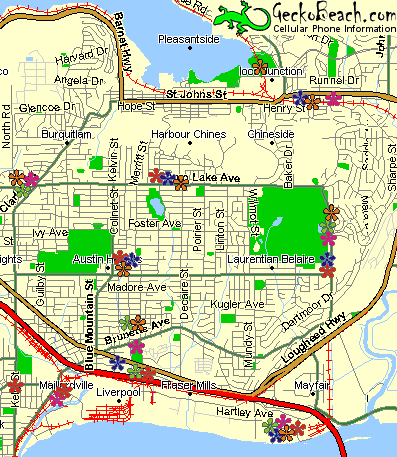Map Coquitlam South