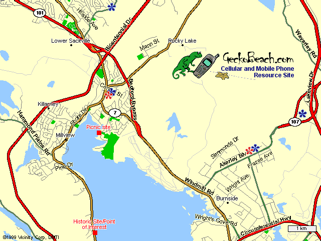 Map Bedford