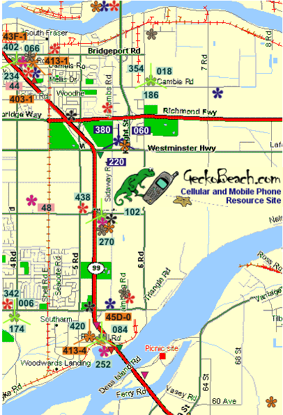 Map Richmond East