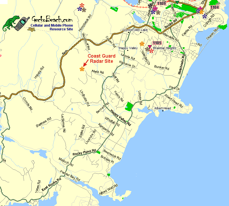 Map of Western Communities