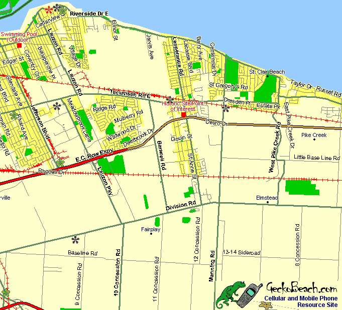 Map Windsor East
